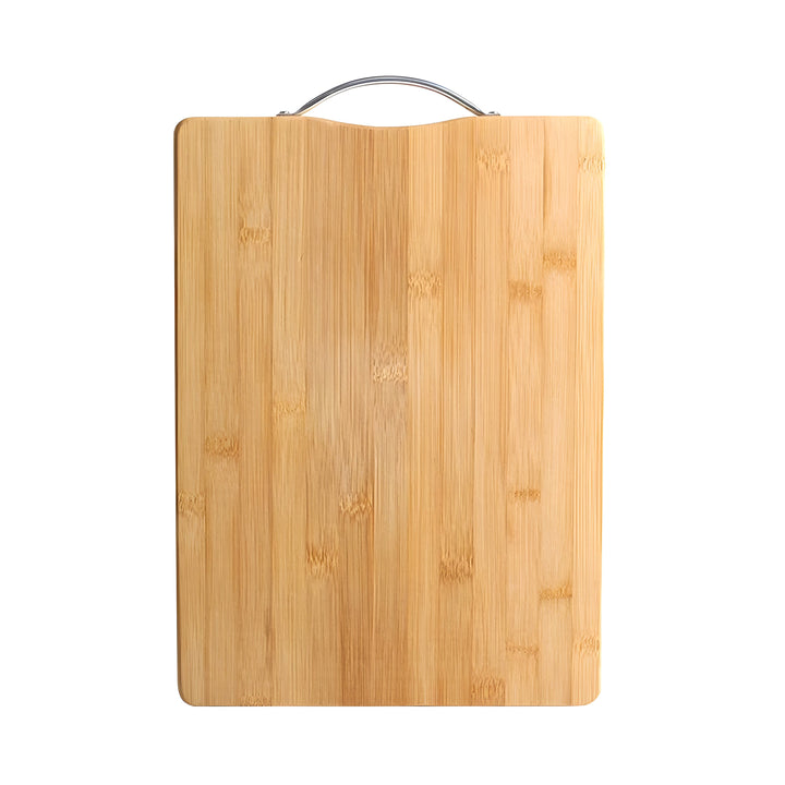 SliceNest Cutting Board – Natural Bamboo Cutting Board with Handle | Bowlift
