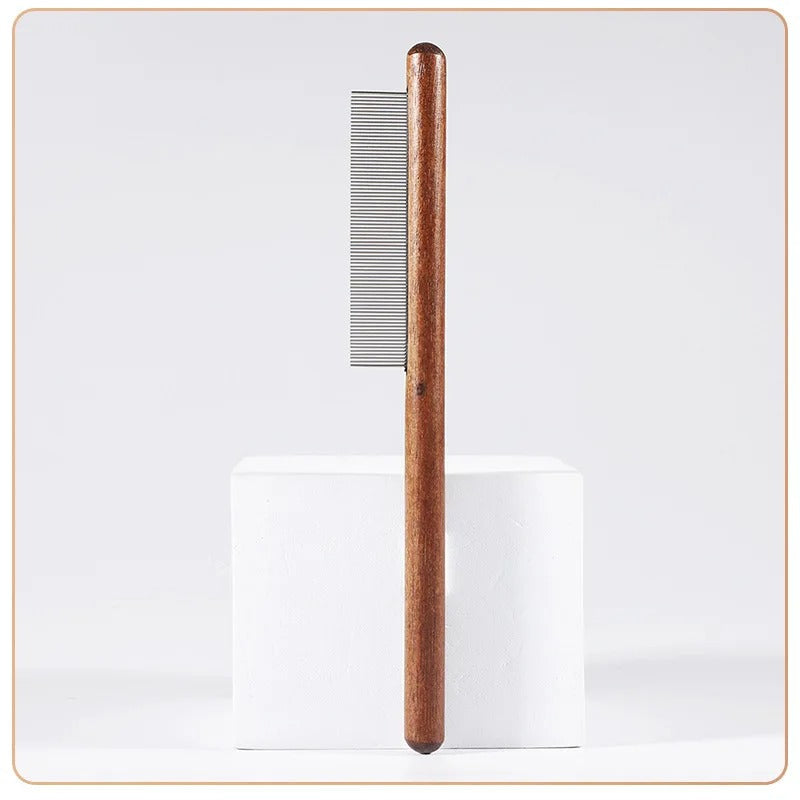 Premium Cat Comb: Stainless Steel Grooming for a Healthy Coat Bowlift