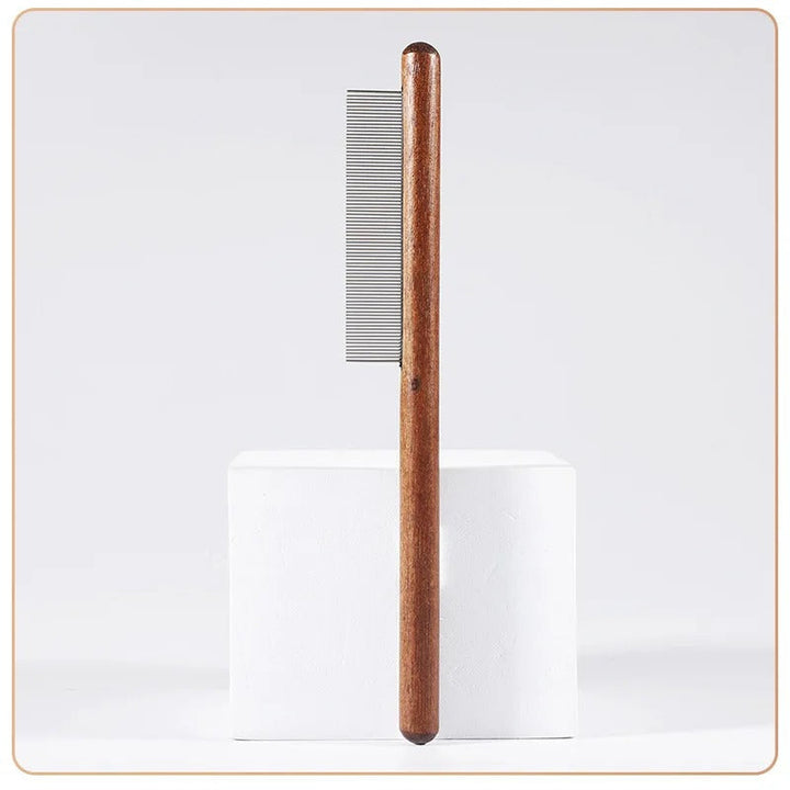 Premium Cat Comb: Stainless Steel Grooming for a Healthy Coat Bowlift