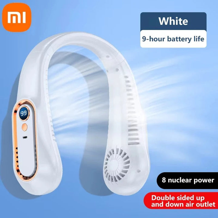 8000mAh USB Hanging Neck Fan | Bowlift