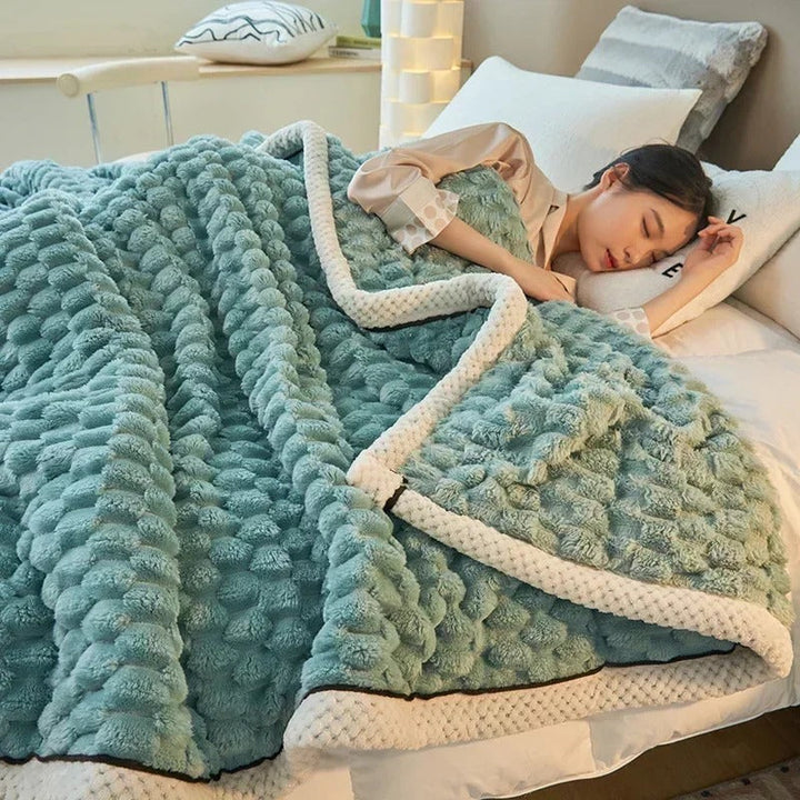 Velvet Turtle Blanket - Luxury Blankets for Autumn and Winter Bowlift