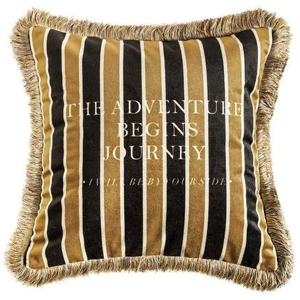 BowLift | Luxury Gold Pillow Case with Bee Print for Elegant Interiors