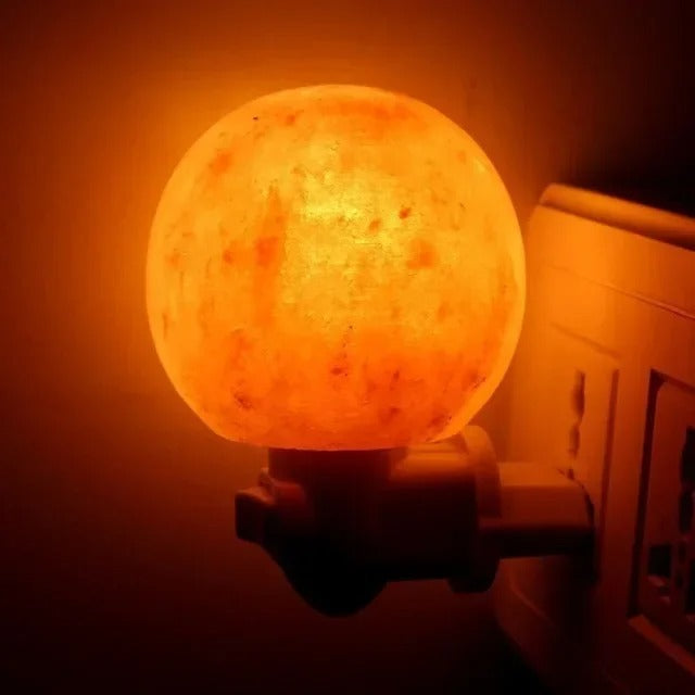 BowLift | Himalayan Salt Lamp Natural Crystal Light for Home Decor & Wellness -  Release Negative Ions Bedroom