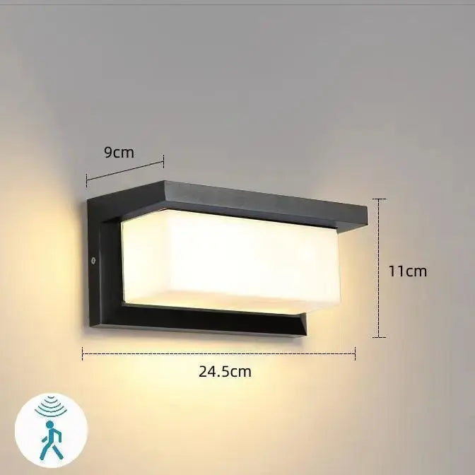 Weather-resistant LED outdoor lighting – Smart Motion Sensor | Bowlift