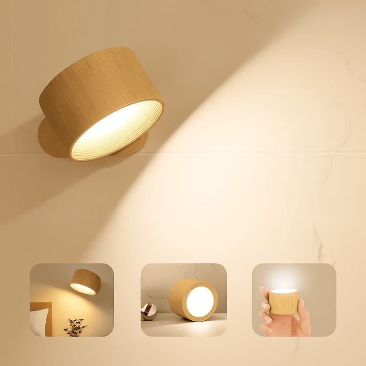 BowLift | Wireless Nordic Wall Light with Remote Control