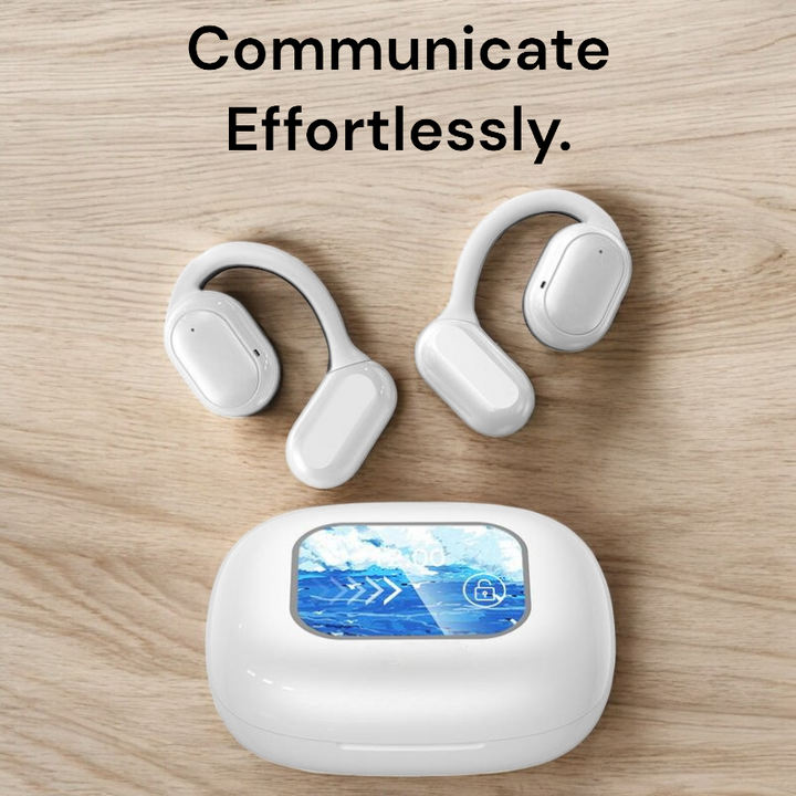 BowLift | SmartSpeak AI Translator Earbuds – Real-Time Language Translation, High-Fidelity Audio, Bluetooth 5.2