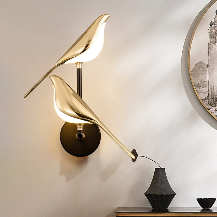 BowLift | BirdGlow - Luxury LED Bird Wall Lamp