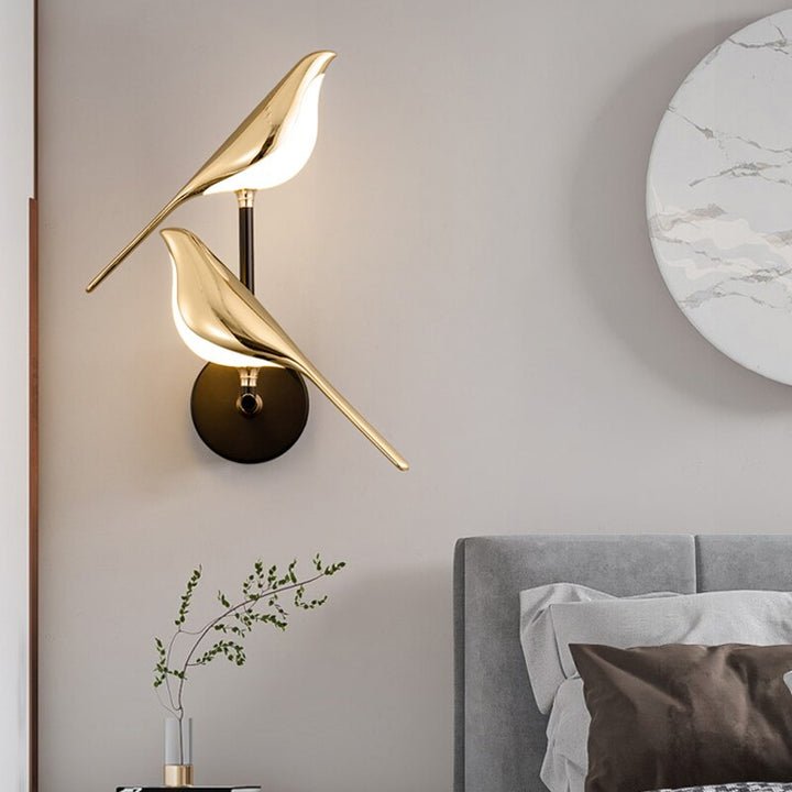 BowLift | BirdGlow - Luxury LED Bird Wall Lamp