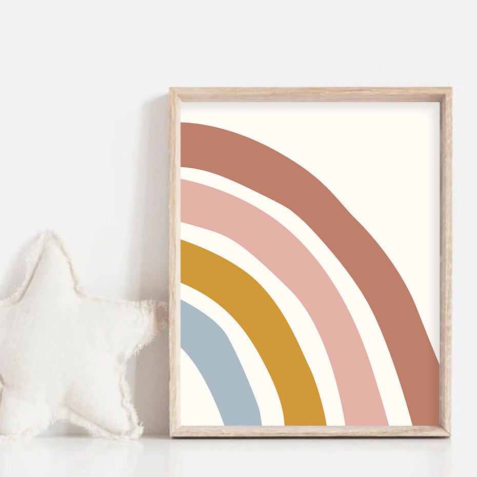 Let's Chase Rainbows Kids - Canvas Wall Art Print | Bowlift