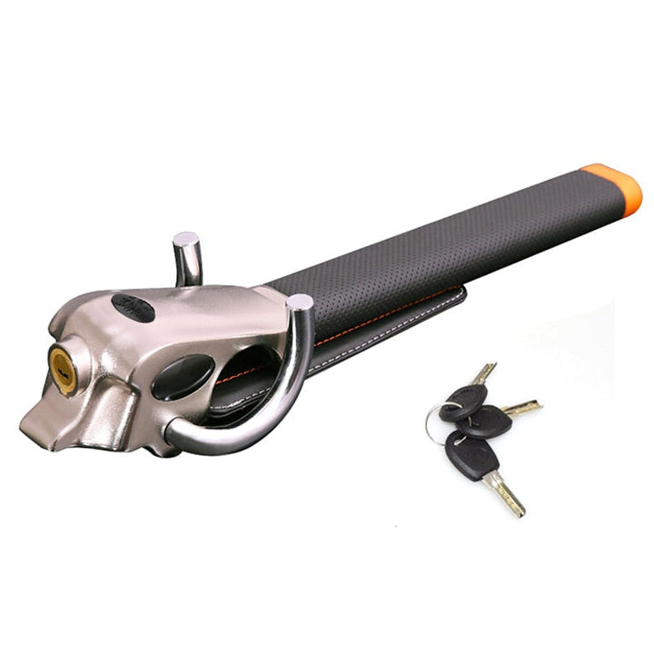 Foldable Steering Wheel Anti-Theft Bar with Alarm Function – The Powerful Car Security | Bowlift