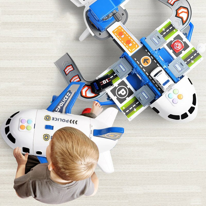 BowLift | SkyExplorer Airplane Playset – 20-piece Roleplay & Building Set for Children
