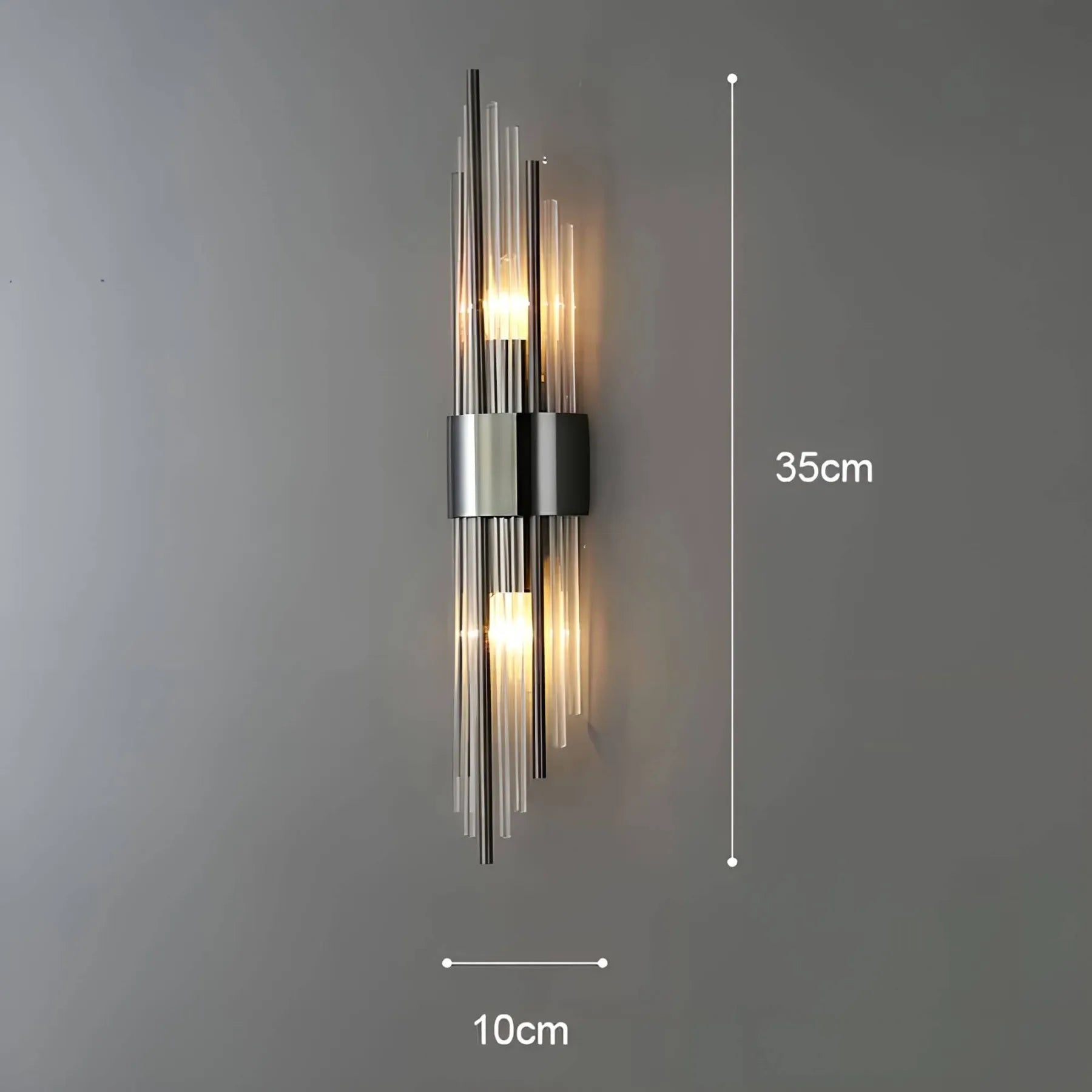 BowLift | Wall lamp with crystal decoration