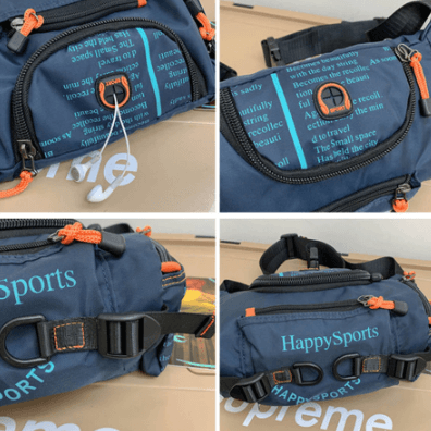 Water-Resistant Men’s Waist and Sling Bag – Multi-Way Travel & Outdoor Pack | Bowlift