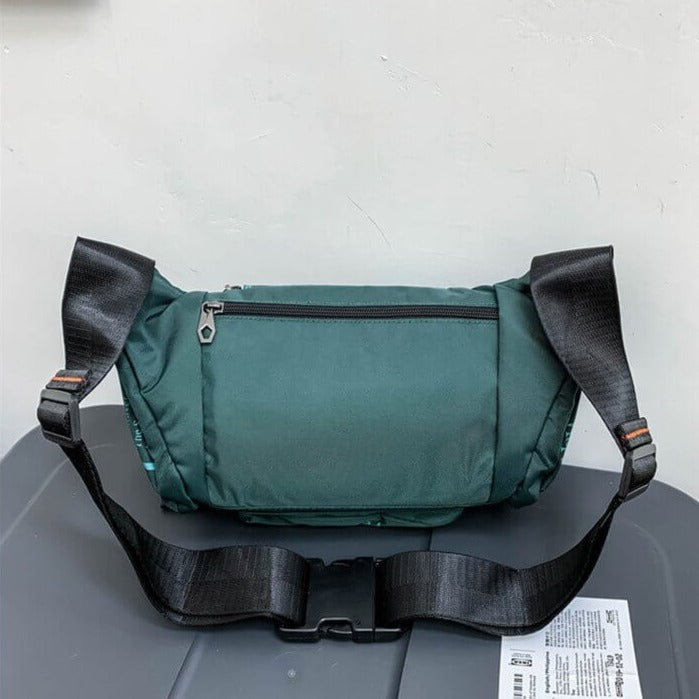 Water-Resistant Men’s Waist and Sling Bag – Multi-Way Travel & Outdoor Pack | Bowlift