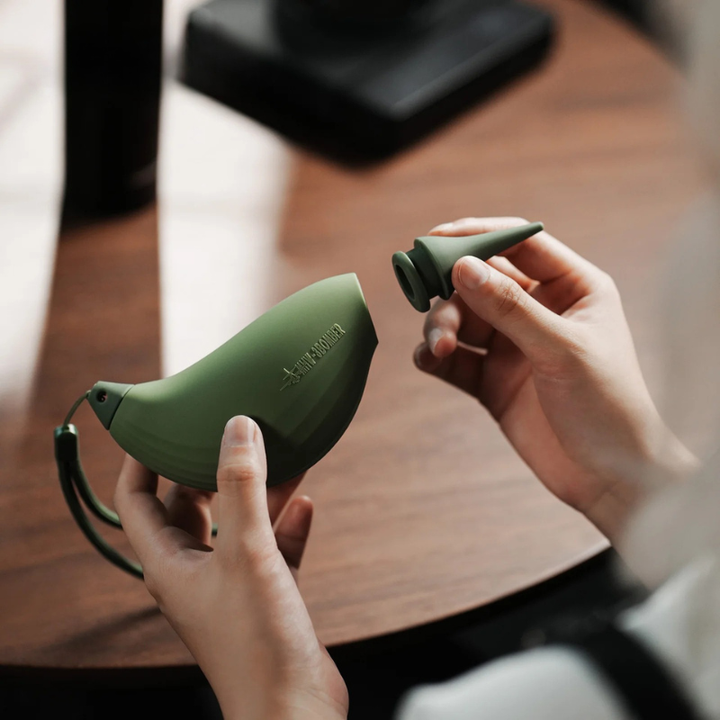 Manual Bird Air Blower Dust Cleaner Multi-Purpose Coffee Cleaning Tool | Bowlift