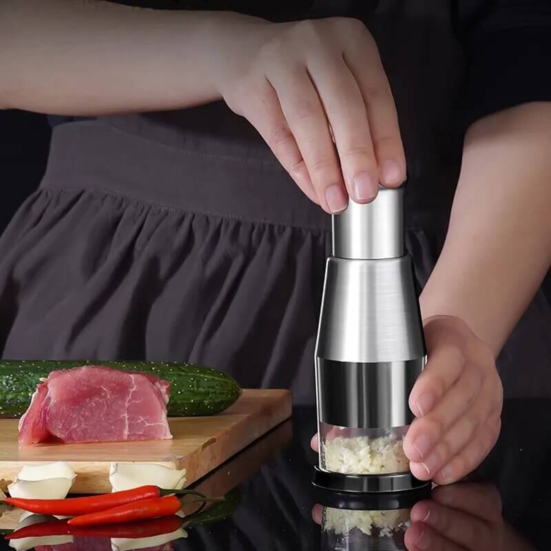 BowLift | ChefChop Pro – Manual Stainless Steel Vegetable Chopper for Fast, Safe & Efficient Food Prep