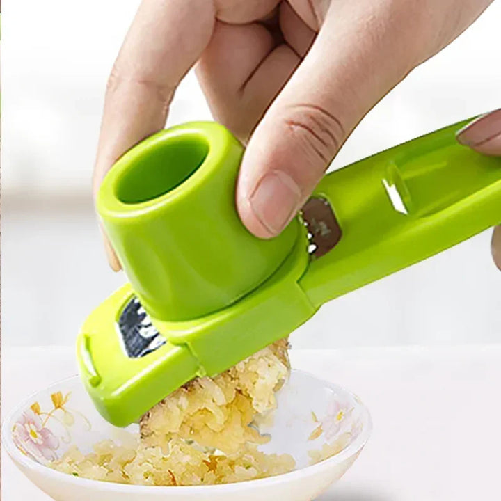 Manual Ginger and Garlic Grinder Multi-Functional Garlic Press Crusher | Bowlift