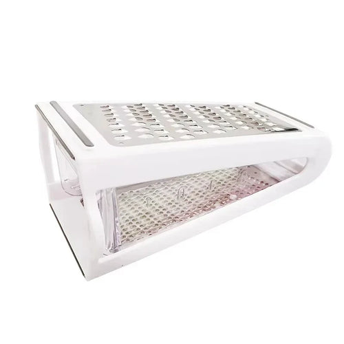 Manual Multi-Function Stainless Steel Grater with Double-Sided Blade | Bowlift