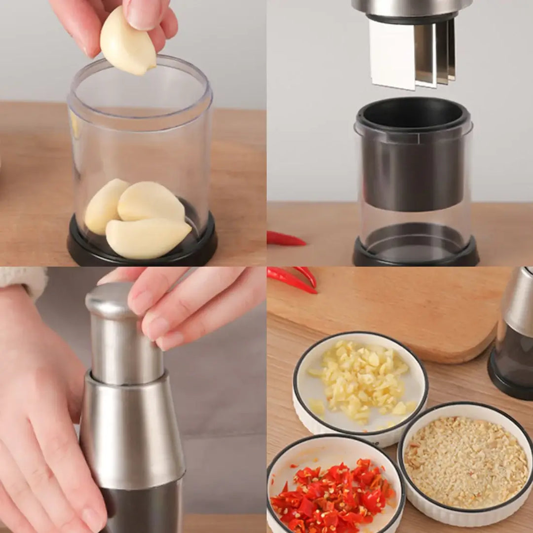BowLift | Manual Stainless Steel Vegetable Chopper - ChefChop Pro