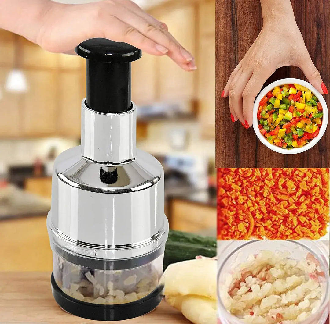 BowLift | Manual Stainless Steel Vegetable Cutter - ChefChop Pro