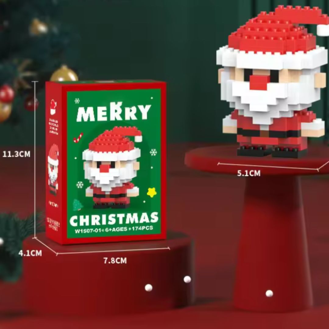 BowLift | Creative Building Block Christmas Figures - Fun for the Whole Family
