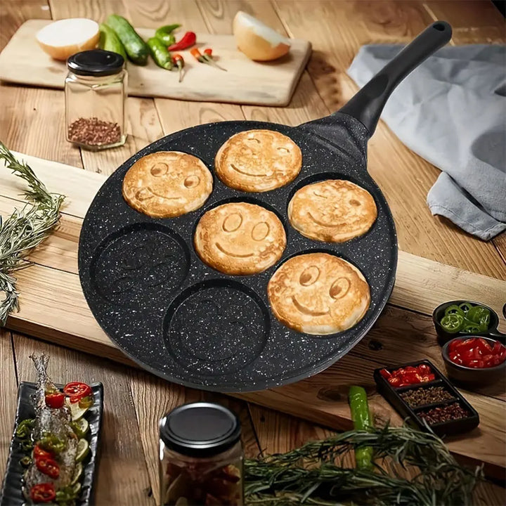 Medical Stone Frying Pan Non stick Breakfast Maker Flat Bottom Pan | Bowlift
