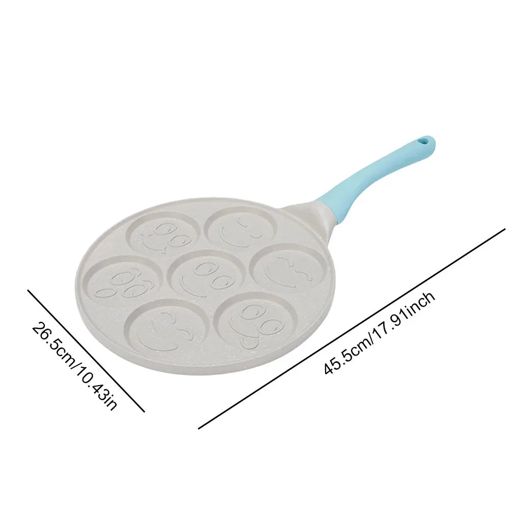 Medical Stone Frying Pan Non stick Breakfast Maker Flat Bottom Pan | Bowlift