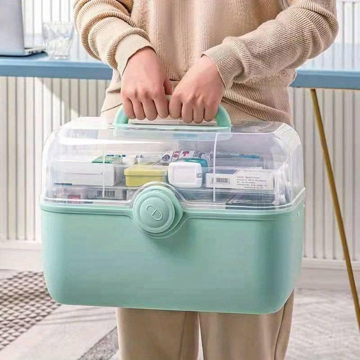 BowLift | MediSmart Pill Organiser – Compact Weekly Medicine Storage Box for Home & Travel
