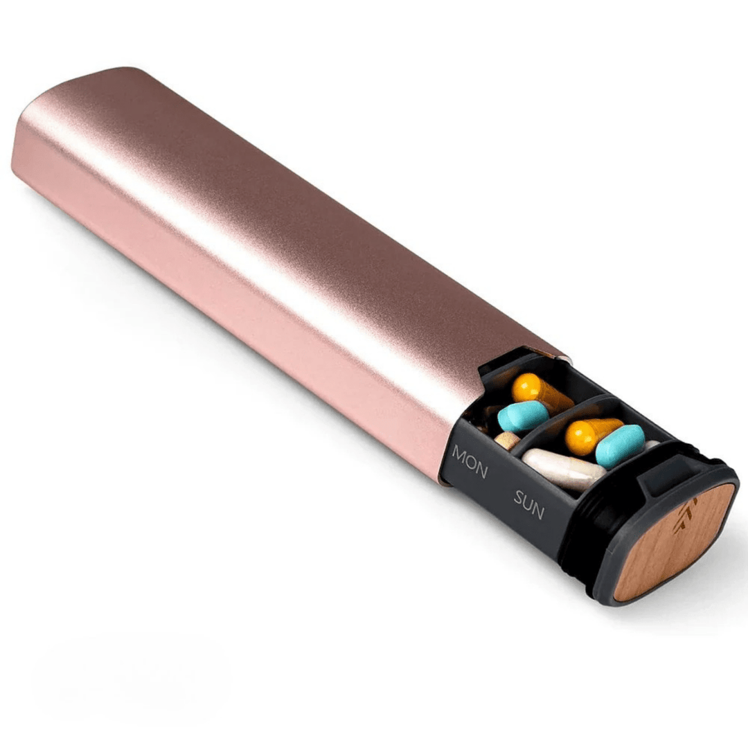 BowLift | MEDIVIA – 7-Day Pill Organizer with Leak-Proof Travel Design