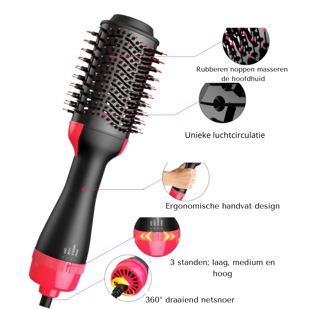 BowLift | MELLA PROSTYLE – 4-in-1 Hair Dryer and Styler for Effortless Hairstyles