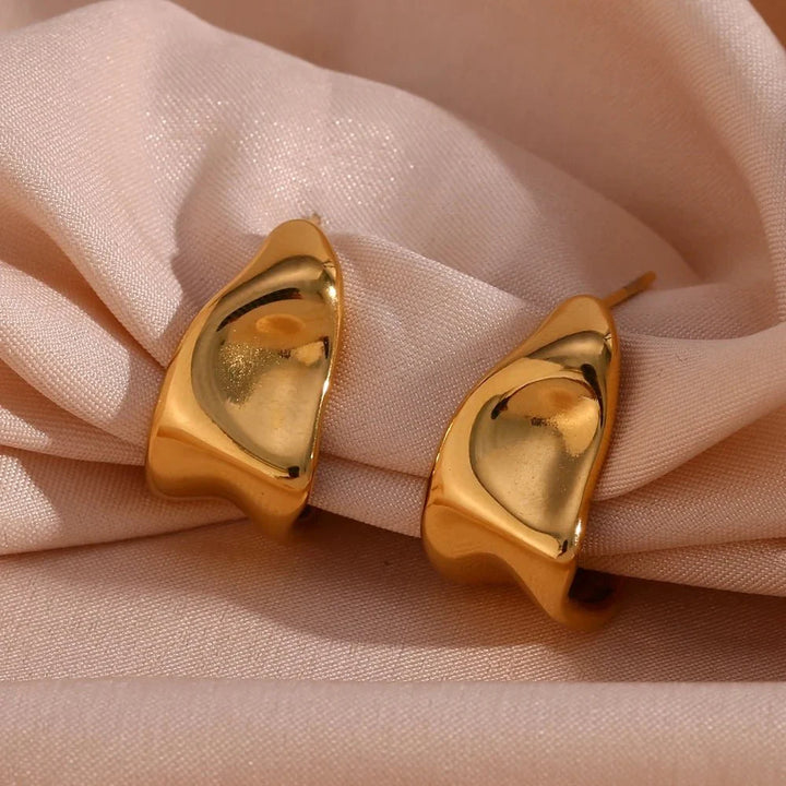 BowLift | Melting Abstract Dainty Earrings