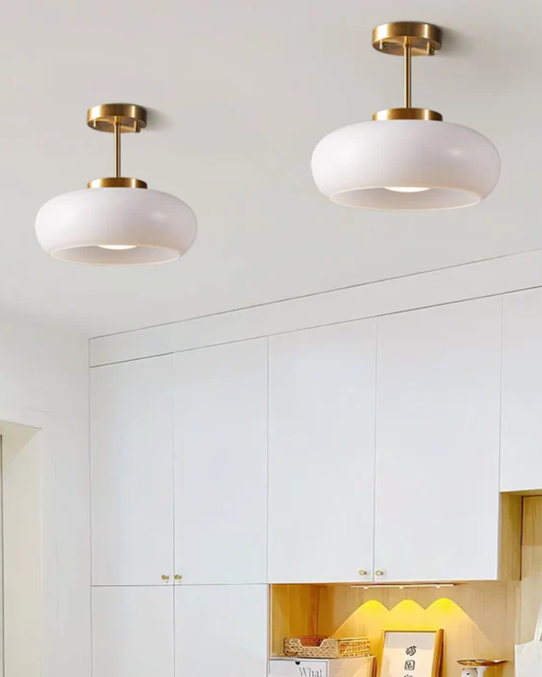 BowLift | Atmospheric Ceiling Light with Character