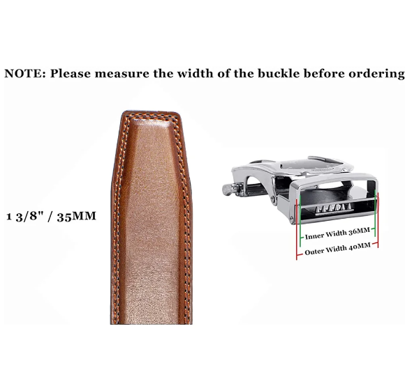 BowLift | Men's Belt with Automatic Buckle - Eleganzio