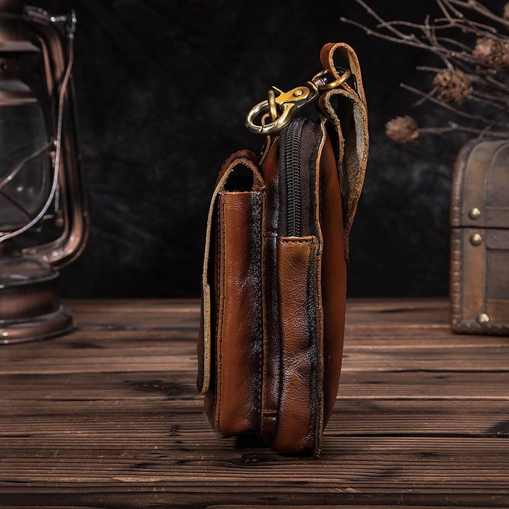 BowLift | Men's High-Quality Leather Waist Bag - Guardian Leather