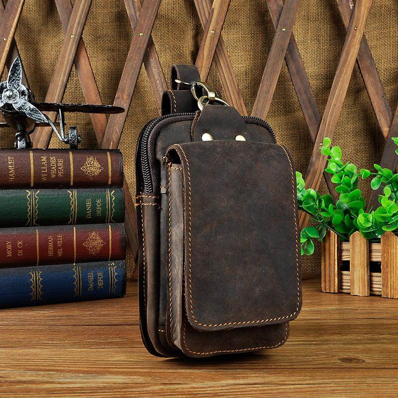 BowLift | Men's High-Quality Leather Waist Bag - Guardian Leather