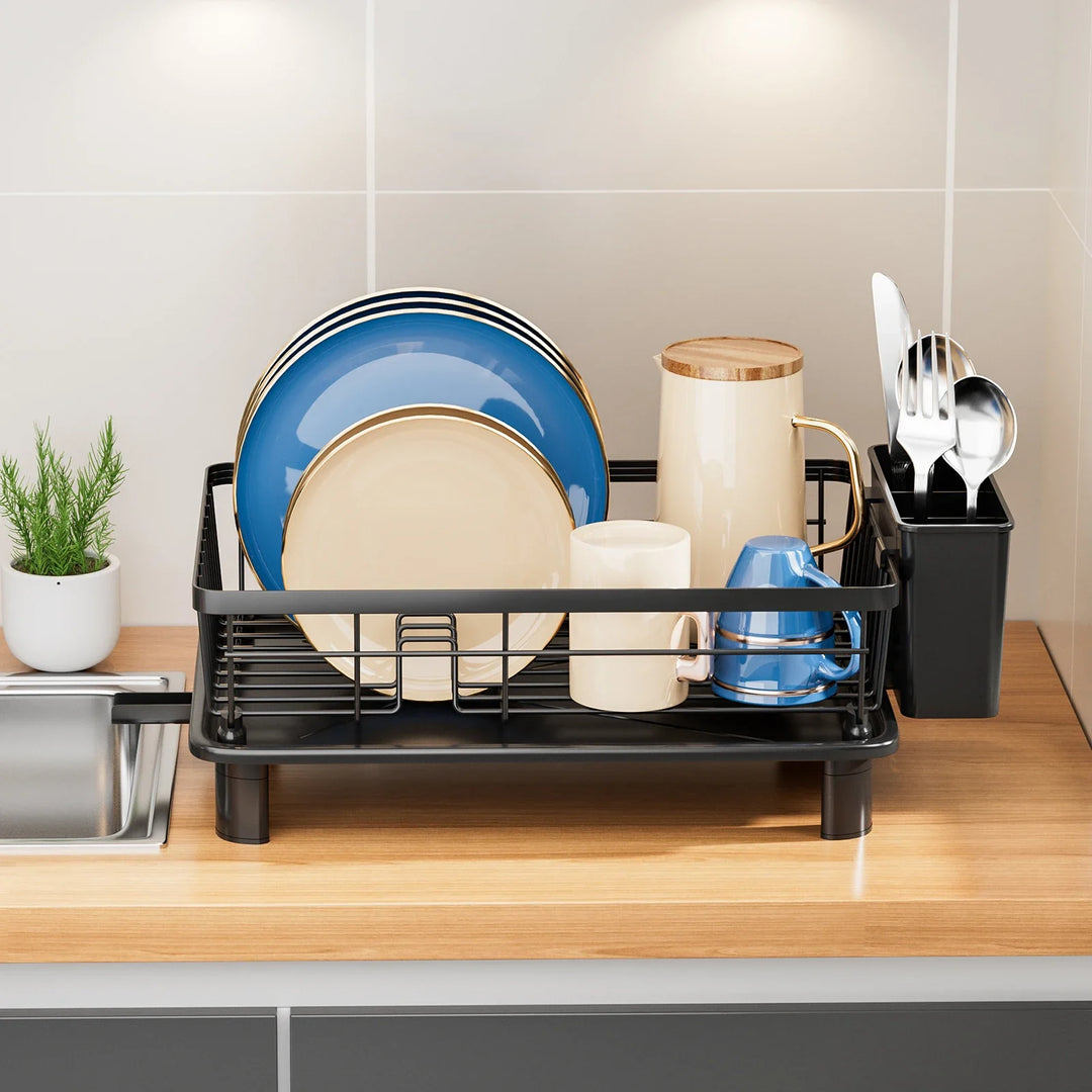Metal Dish Drying Rack Multifunctional Space Saving Dish Storage | Bowlift