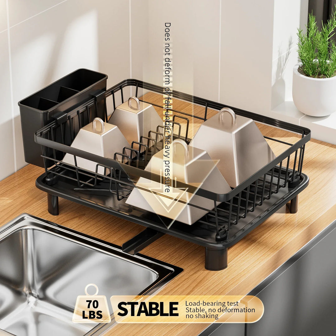 Metal Dish Drying Rack Multifunctional Space Saving Dish Storage | Bowlift