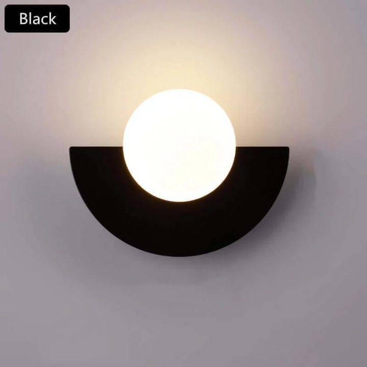 BowLift | Metal Half Moon Wall Lamp - LunaMetal