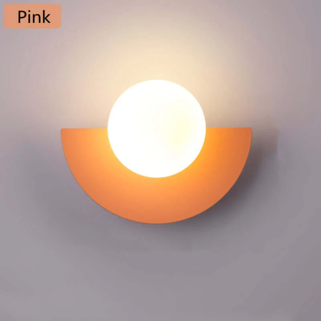 BowLift | Metal Half Moon Wall Lamp - LunaMetal