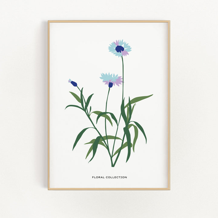 Floral Collection - Blue Flower | Bowlift
