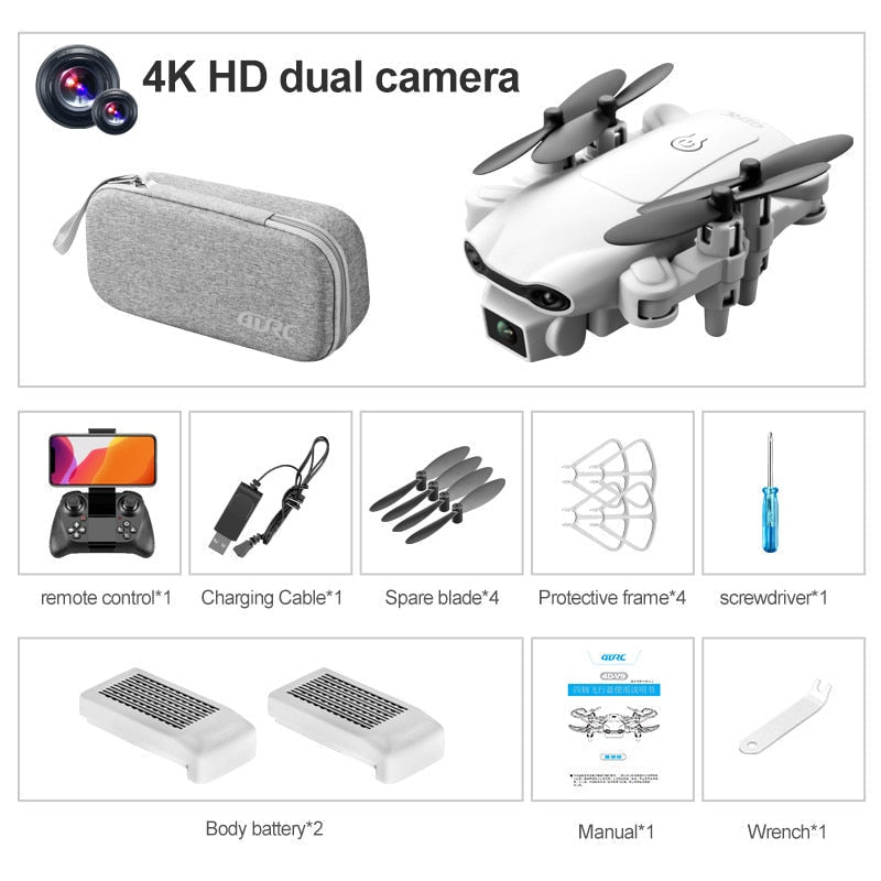 BowLift | Mini Drone V9 RC- 4k Dual Camera HD