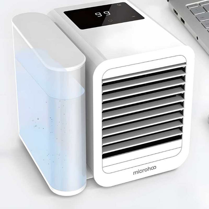 BowLift | MicroCool Mini Air Conditioner Portable Evaporative Swamp Cooler with 1000ml Water Tank