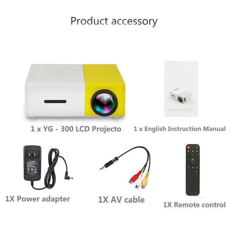 BowLift | Mini Portable Projector - Movie Theater Experience