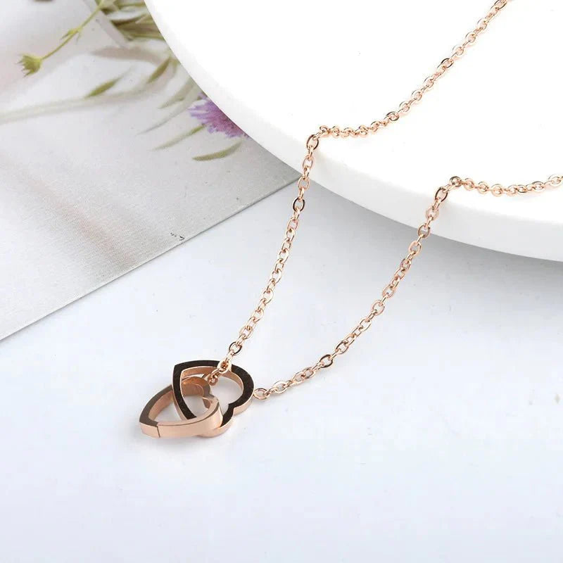 BowLift | Minimal Love Lock Heart Necklace