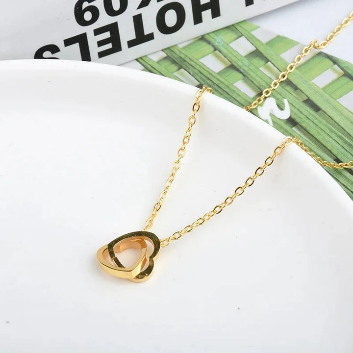 BowLift | Minimal Love Lock Heart Necklace