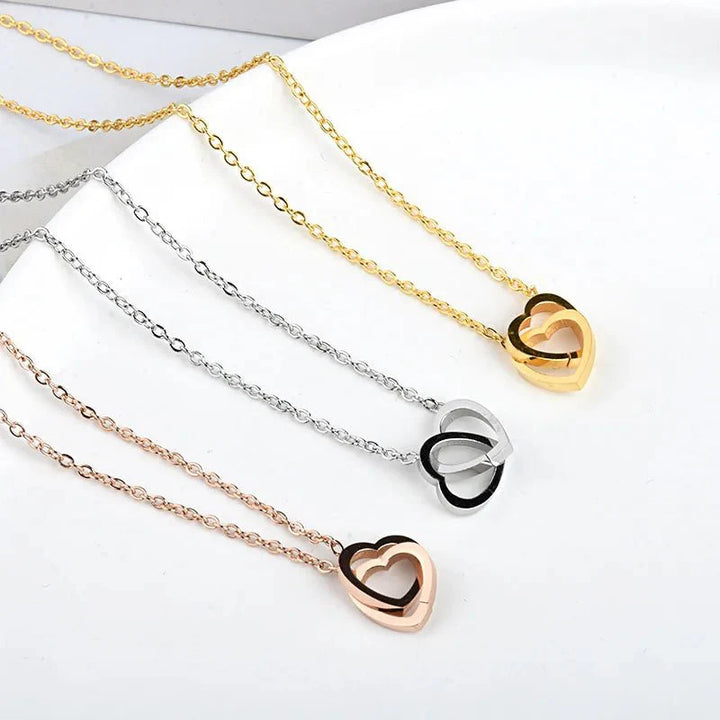 BowLift | Minimal Love Lock Heart Necklace