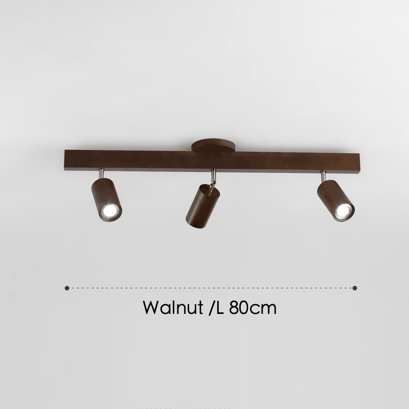 BowLift | Adjustable Wooden Ceiling Lamp Minimalist Solid Wood