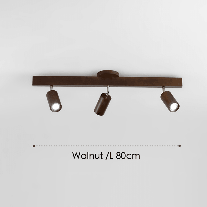 BowLift | Adjustable Wooden Ceiling Lamp Minimalist Solid Wood