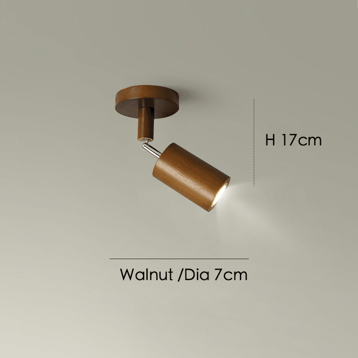 BowLift | Adjustable Wooden Ceiling Lamp Minimalist Solid Wood