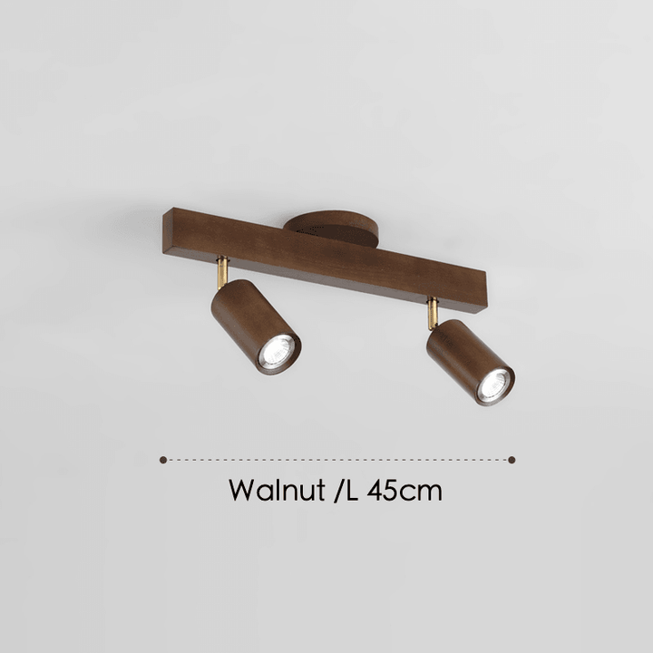 BowLift | Adjustable Wooden Ceiling Lamp Minimalist Solid Wood